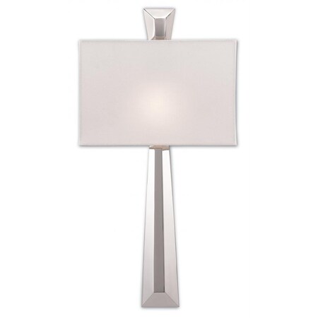 Currey Arno Nickel Wall Sconce 5900-0015